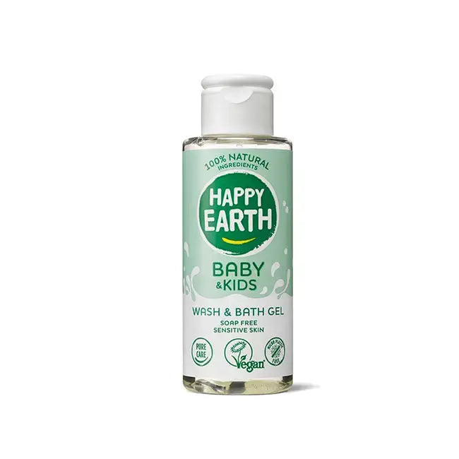 Mini Set Baby & Kids Shampoo & Wasgel 100 ml Happy Earth