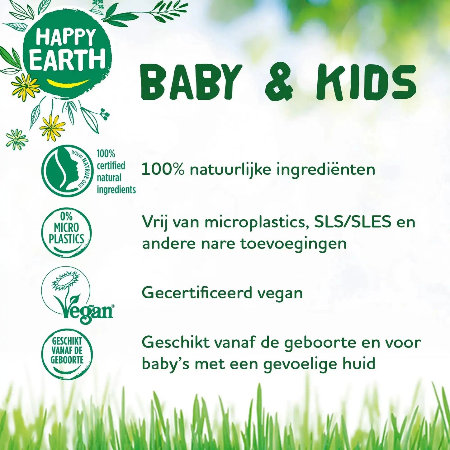 
                  
                    Mini Zeepvrije Shampoo Baby & Kids 100 ml Happy Earth
                  
                