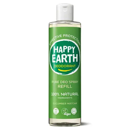 
                  
                    Natuurlijke Deodorant Cucumber Matcha Starterset 400ml Happy Earth
                  
                