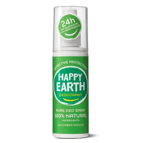 
                  
                    Natuurlijke Deodorant Cucumber Matcha Starterset 400ml Happy Earth
                  
                