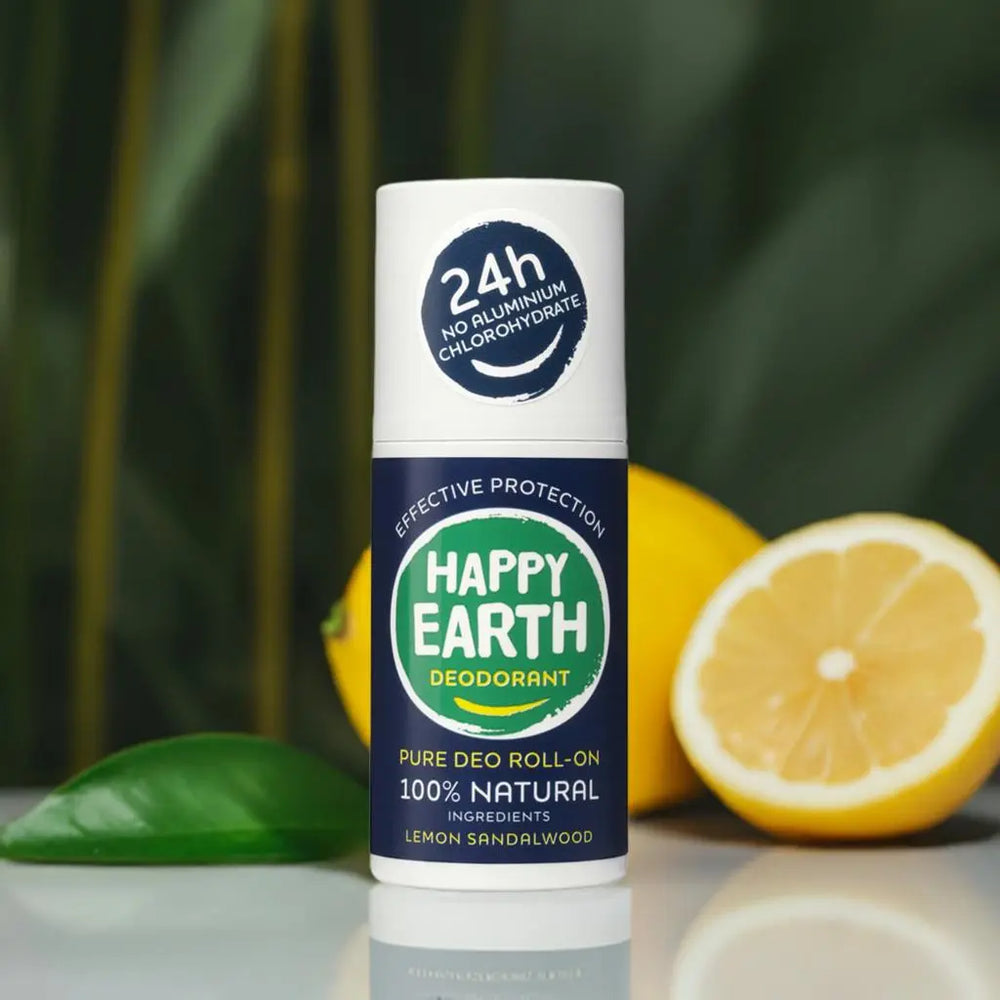 
                  
                    Natuurlijke Deodorant Roller Lemon Sandalwood Happy Earth
                  
                