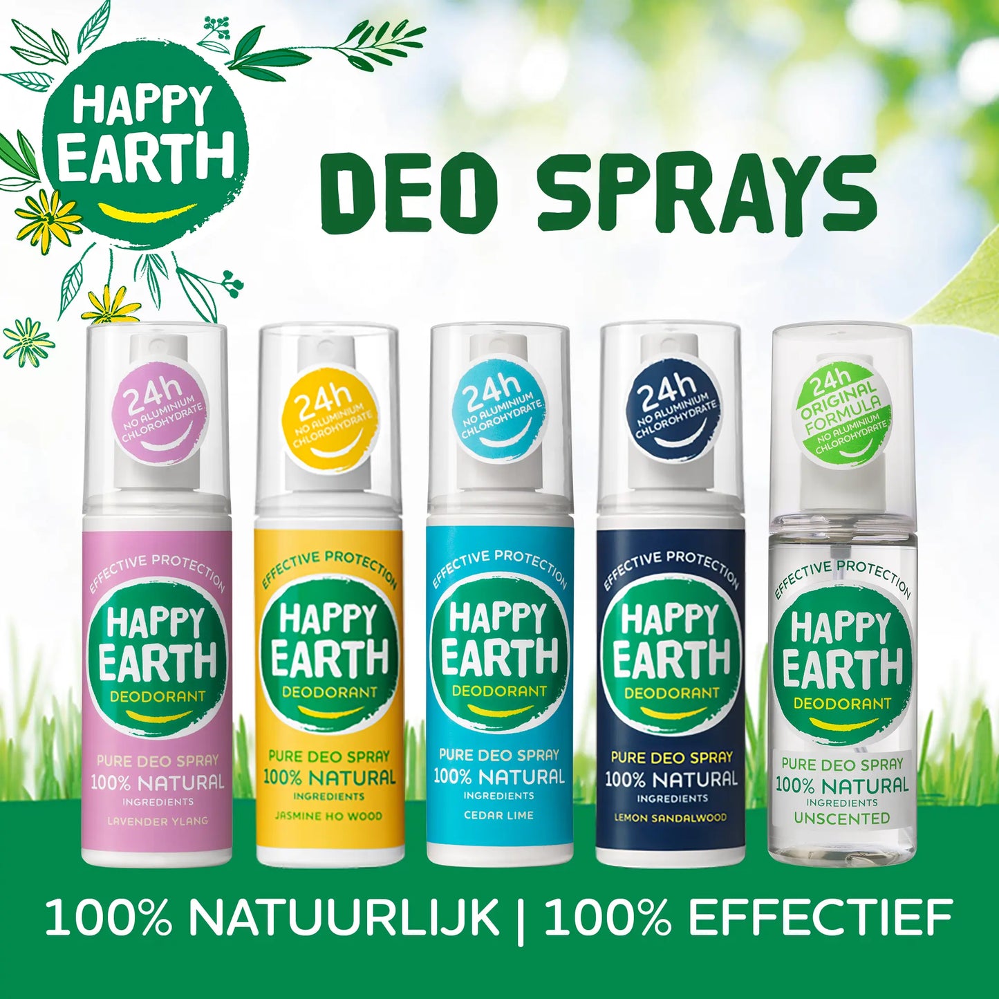 
                  
                    Natuurlijke Deodorant Spray Cedar Lime Happy Earth
                  
                