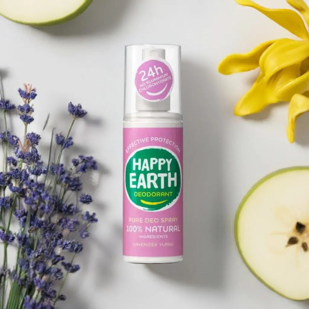 
                  
                    Natuurlijke Deodorant Spray Lavender Ylang Happy Earth
                  
                