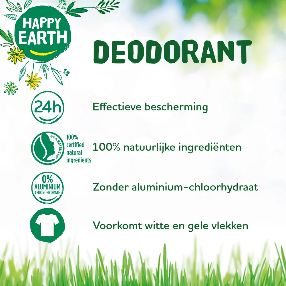 
                  
                    Natuurlijke Deodorant Spray Men Protect Happy Earth
                  
                