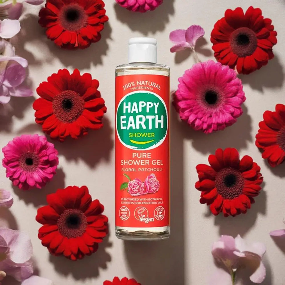 
                  
                    Natuurlijke Douchegel Floral Patchouli Happy Earth
                  
                