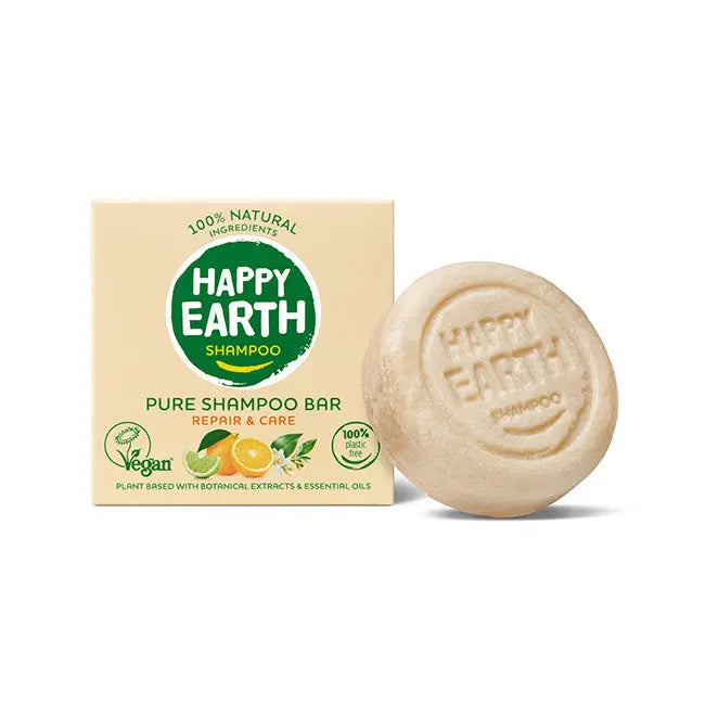 
                  
                    Plasticvrij pakket bars: 2x shampoo bars + 3x shower bars Happy Earth
                  
                