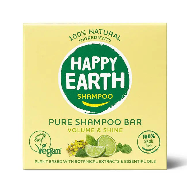 
                  
                    Plasticvrije Shampoo Bar Volume & Shine Happy Earth
                  
                