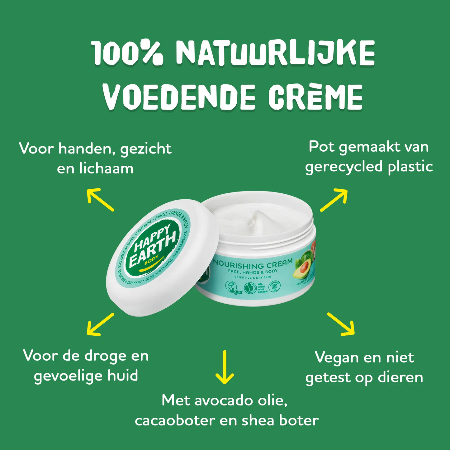 
                  
                    Voedende Crème Happy Earth
                  
                
