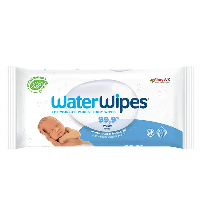 WaterWipes Babydoekjes 60 stuks Happy Earth