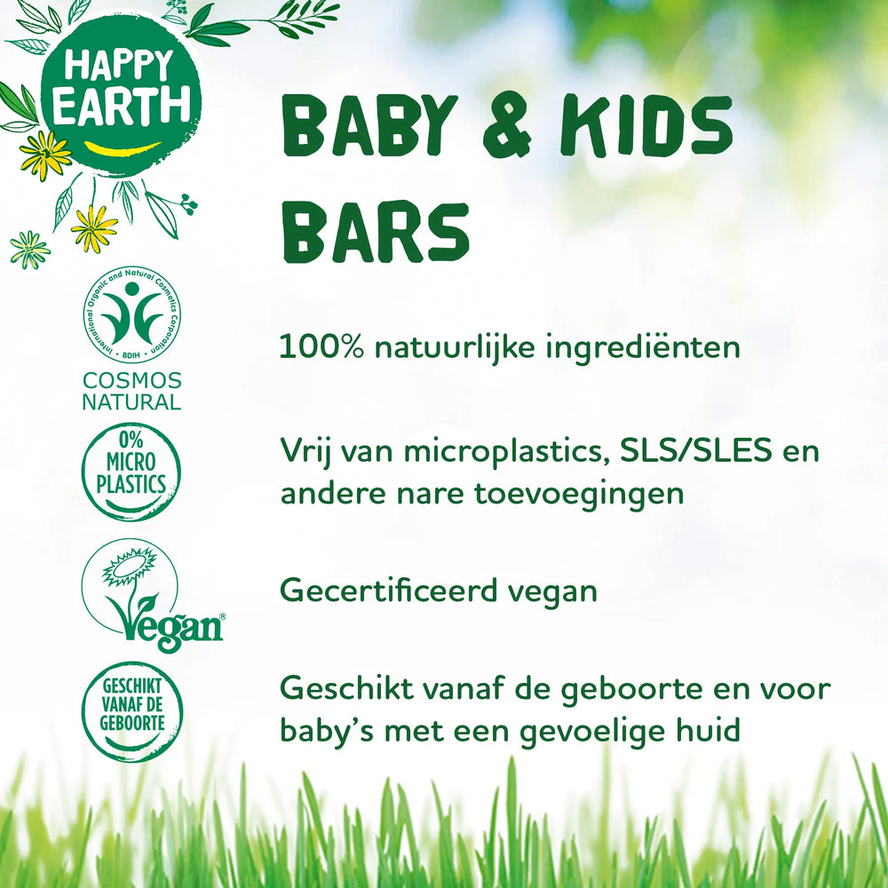 
                  
                    Zeepvrije Was & Bad Bar Baby & Kids Happy Earth
                  
                