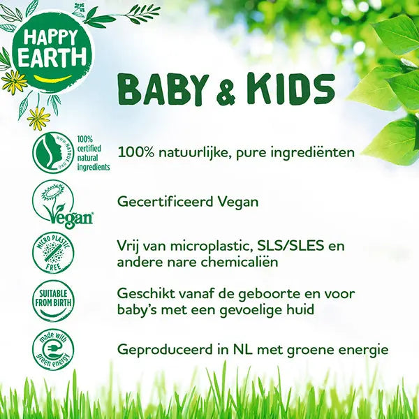 
                  
                    Gezicht & Lichaam Olie Baby & Kids 150ml Happy Earth
                  
                