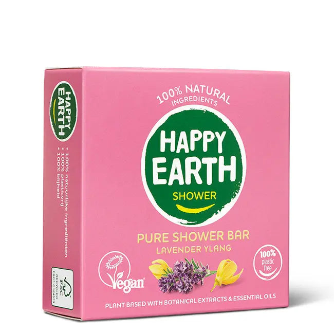 
                  
                    Happy Earth 100% Natural Shower Bar Lavender Ylang Happy Earth
                  
                